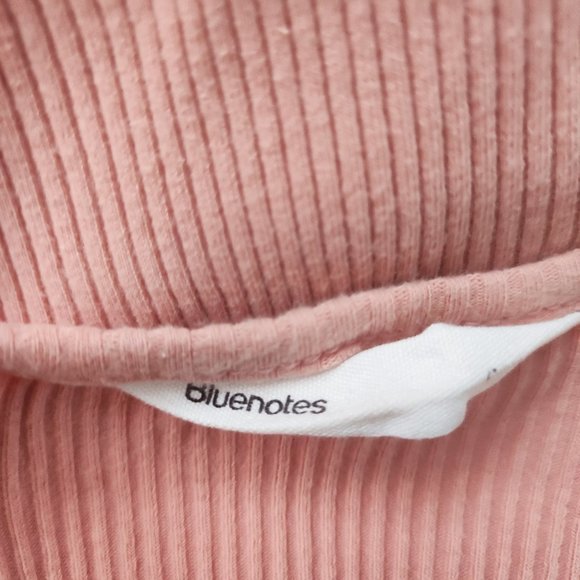 Bluenotes pink dress stretchy women's size S - Picture 5 of 6